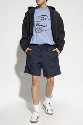 Iceberg T-shirt With Print, Mens, Blue