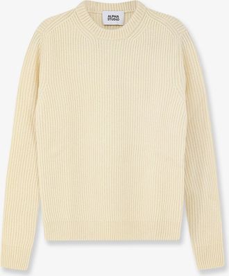 Alpha Studio Maglia in lana vergine e cashmere - ALPHA-STUDIO - gender_Man