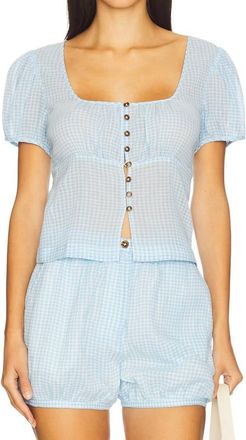 Ciao Lucia Womens Risi Top In Sky