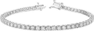 LuvMyJewelry LMJ LoveGrown 10K White Gold Lab Grown Diamond Tennis Bracelets - 5.82 Cts at Nordstrom