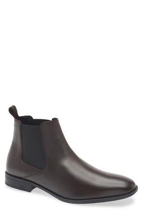 BOSS Colby Chelsea Boot in Dark Brown at Nordstrom Rack, Size 10.5