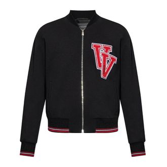 Versace Heren, Jassen, Zwart, Maat: L Wol