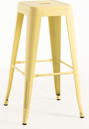 Regalos Miguel Packs Taburetes Altos - Pack 6 Taburetes Torix Altos 76 Cm - Amarillo Cuarzo