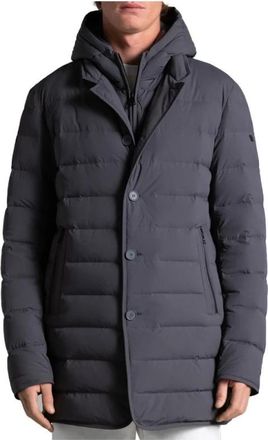 Duno Loft Hoody Jacket - Heren - Winterjassen - Blauw - S - Jassen
