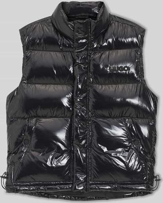 HUGO BOSS Regular Fit Steppweste aus wasserabweisendem Material Modell BALTINO2541 in Black, Größe XXL