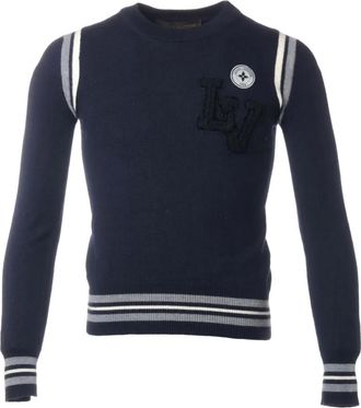 Louis Vuitton Maglione in lana - Blu