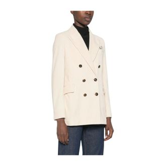 Circolo 1901 Dames, Jassen, Wit, Maat: M Corduroy