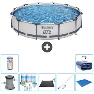 Bestway Piscina Bestway Steel Pro Max Redonda - 366x76 Cm - 8-piezas S21688