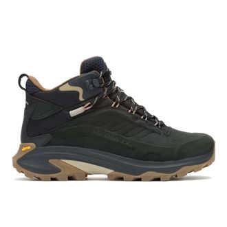 Merrell Moab Speed 2 Leather Mid Waterproof in Black