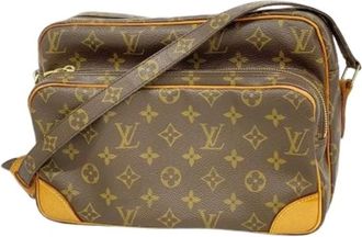 Louis Vuitton Pre-owned Cross Body Bags, female, Brown, Size: ONE SIZE Pre-owned Vintage Cross Body Bag