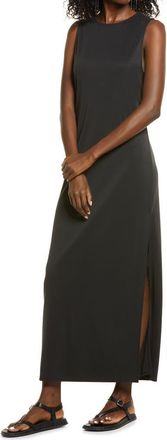 Open Edit Wear Two Ways Knit Midi Dress in Black at Nordstrom, Size X-Small