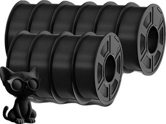 OEM Filamento Para Impresora 3d, Alto Rendimiento, Sin Burbujas, Plaplus 10 Negro