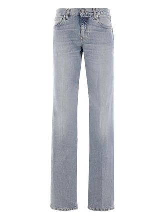 Haikure Katoenen jeans met vijf zakken - Blauw