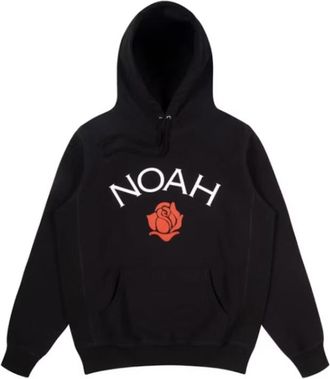 Noah Rose Logo Hoodie Black SS31FW19BLK