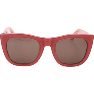 Retro Superfuture 55mm Cat Eye Sunglasses in Brown at Nordstrom Rack