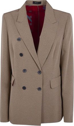 Ibrigu Double Breasted Komon Kimono Jacket