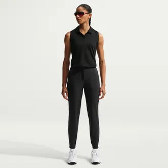 Nike Womens Golf Club Repel Slim Mid-Rise Golf Pants in Black | IR7298-010