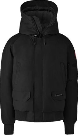 Canada Goose Winter Jackets, male, Black, L, Chilliwack Bomber
