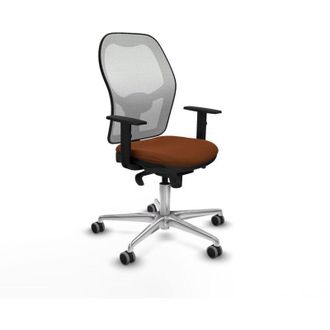 Piqueras y Crespo Piqueras Y Crespo Silla De Oficina Jorquera Blanco Marr&oacute;n
