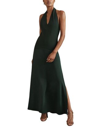 Reiss Rene Hybrid Midi Dress