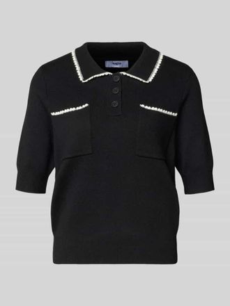 Suncoo Regular Fit Poloshirt mit Brusttaschen Modell POLKA in Black, Größe XS