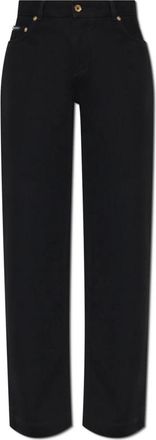 Dolce & Gabbana Straight-leg jeans - Dames - Regular Fit Jeans - Zwart - S - Katoen - Jeans