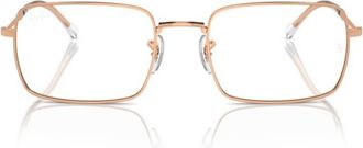 Ray-Ban Demo Rectangular Unisex Eyeglasses RX6520 3094 53