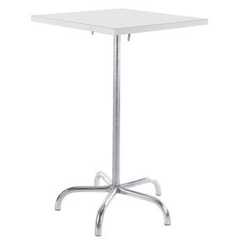Schubiger M&ouml;bel Metall-Stehtisch S&auml;ntis Quadratisch