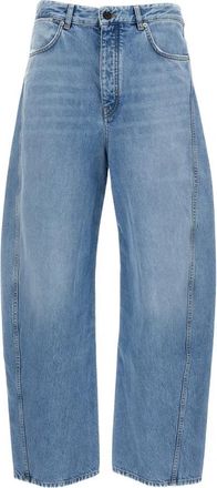 Givenchy Loose-fit Jeans - Heren - Loose Fit Jeans - Blauw - W32 - Leer - Jeans