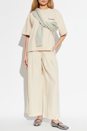 AllSaints Sherell Trousers, Womens, Cream