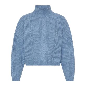 Ichi Ichi - Gebreide kleding - Dames - Truien - Blauw - Maat: M