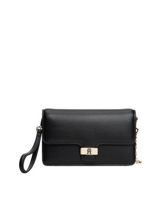 Tommy Hilfiger Womens Heritage Clutch,BLACK One Size