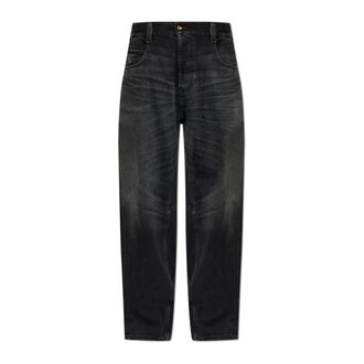 Diesel Straight Jeans, male, Black, Size: W33 L32 1997 D-Enim-M-Uc Jeans