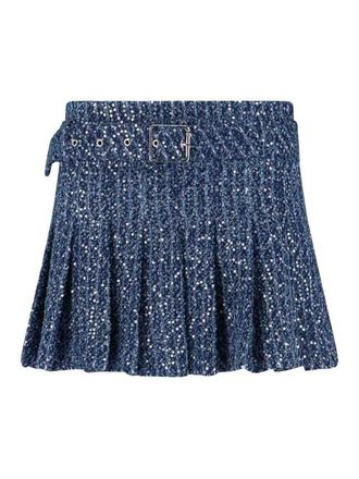 Charles Jeffrey Loverboy Mini Sequin Skirt