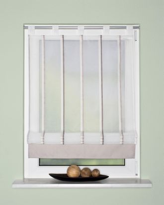 Home Wohnideen Raffrollo »SAVIO« mit Schlaufen freihängend