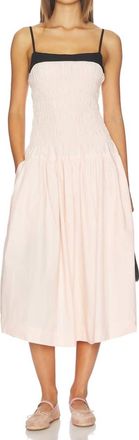 Ciao Lucia Rosella Midi Dress In Powder