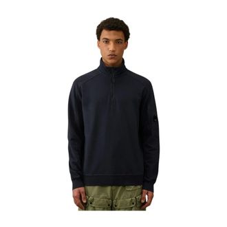 C.P. Company C.P. Company, Sweatshirts, male, Blue, M, Soft Wool Jumper