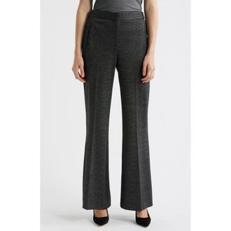 BOSS Talia Flare Pants in Charcoal Jersey Structure at Nordstrom Rack, Size 18 (Similar To 14W)