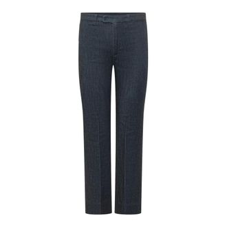 Max Mara Slim-fit Trousers, female, Blue, Size: XS Diana Jeans