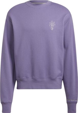 adidas originals Sports Round Neck Pullover Casual Purple HI6016