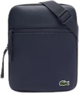 Lacoste Borsa A Tracolla IN Pique Media - Heren - Schoudertassen - Blauw - ONE Size - Tassen