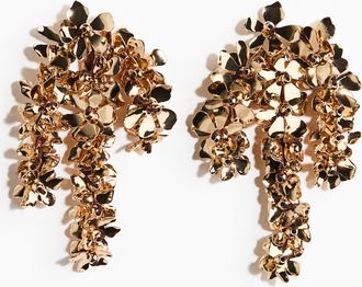 H&M Flower-detail cluster earrings - Gold