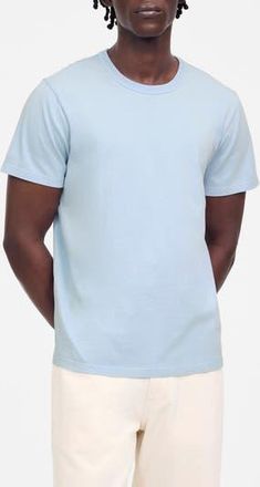 Madewell Allday Garment Dyed Cotton T-Shirt in Weathered Sky at Nordstrom Rack, Size Xx-Large