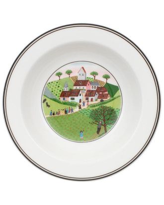Villeroy & Boch Design Naif Wedding Procession Rim Cereal Bowl