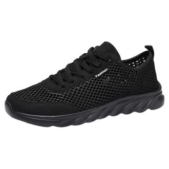 Generic Mens Casual Sport Shoes, Sneakers Mesh Walking Trainers Lace Up Running Shoe Breathable and Comfortable Tennis Shoes Lightweight Flats Shoe Fashion Ca