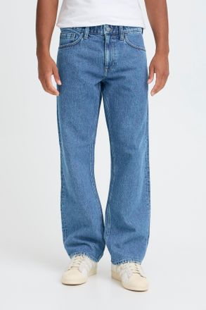 Blend Loose-fit-Jeans BLEND BHFLAKE LOOSE NOOS, Herren, Gr. 27, L&auml;nge 30, blau (denim middle blau), Denim/Jeans, Obermaterial: 100% Baumwolle, unifarben, lo