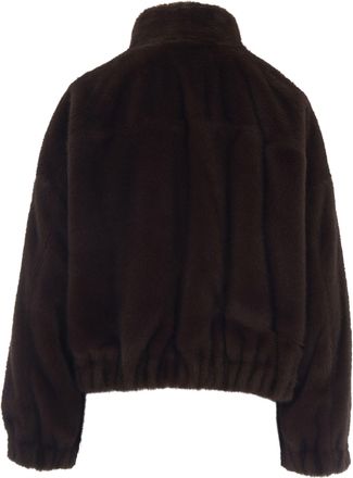 Max Mara Womens Cropped Jacket Anemone Mink