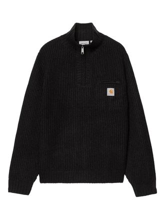 Carhartt Work in Progress Detroit half-zip sweater - men - Nylon/Wool/Acrylic - M - Black