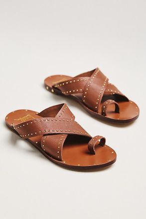 beek Curlew Cross Strap Slide Sandals