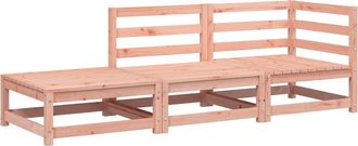 vidaXL Vidaxl - Sof&aacute; De Jard&iacute;n Con Reposapi&eacute;s 2 Plazas Madera Maciza De Douglas